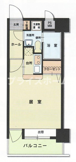 【間取り】 | HPに初期費用掲載！「プライスホーム」で検索！エステートモア白金クロス