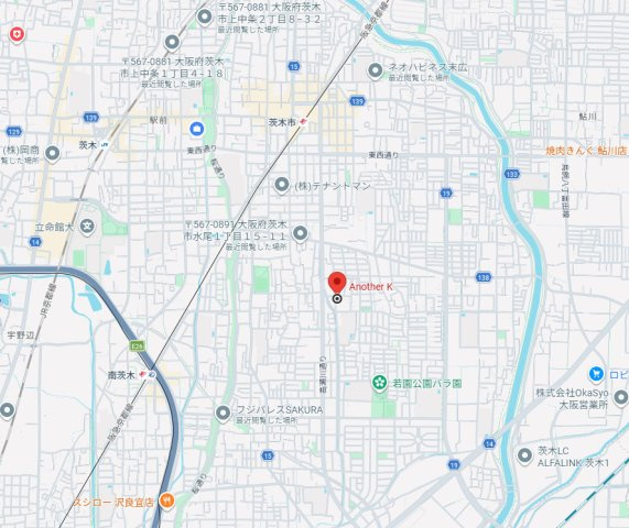 ＡｎｏｔｈｅｒＫの地図
