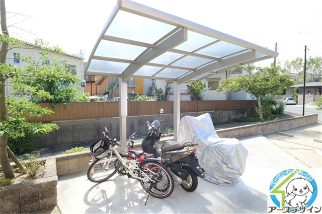 DヴェルジェⅡのその他共用部分|駐輪場です