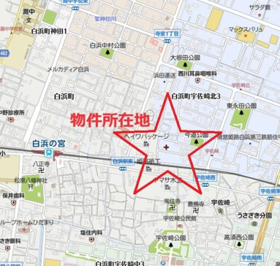 【地図】 | 宇佐崎貸戸建