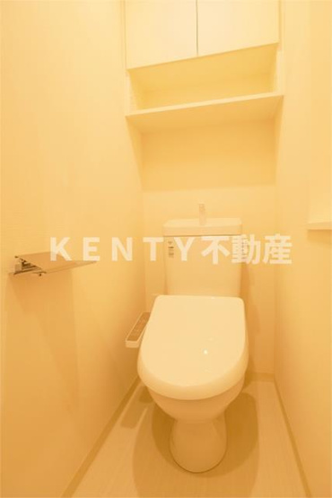 【トイレ】 | アジールコート蒲田 | 清潔感のあるトイレです