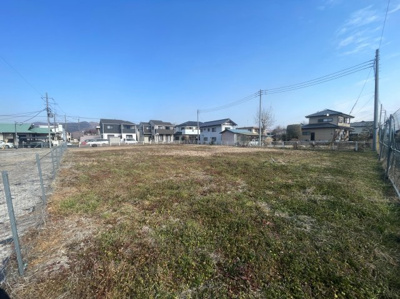 【外観】 | 桜川市岩瀬（西区）337坪売地 | 南西から北東を撮影