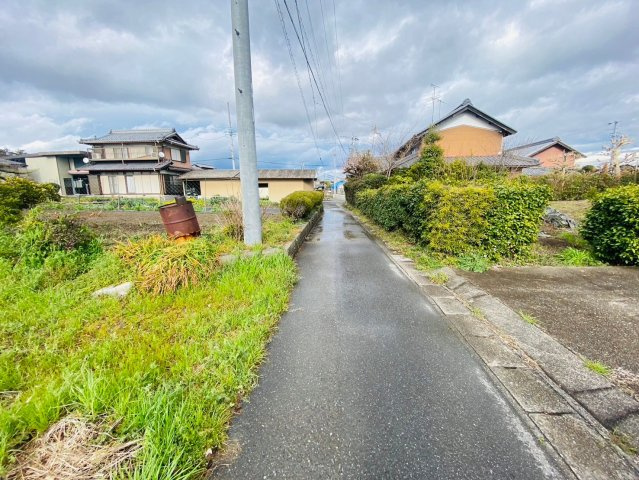 売土地　瑞穂市十九条　174.43坪の前面道路含む現地写真|現地(2024年3月26日)撮影