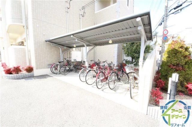 プラシード・和坂のその他共用部分|駐輪場があります