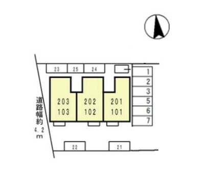 【区画図】 | ハインベルグささやまⅠ番館