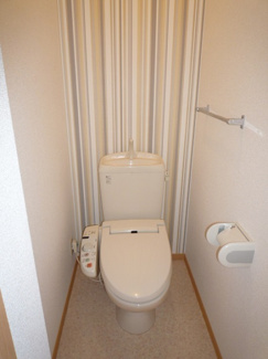 【トイレ】 | ローズコートヤマサ　B | シンプルで使いやすいトイレです