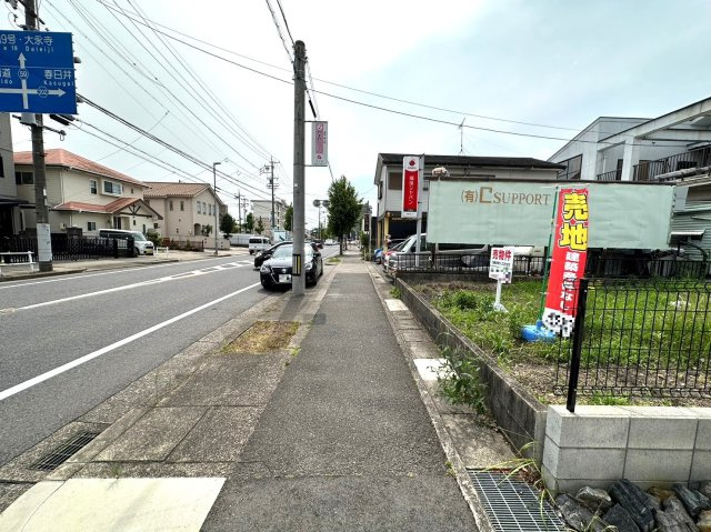 守山区高島町の前面道路含む現地写真|前面道路含む現地写真です