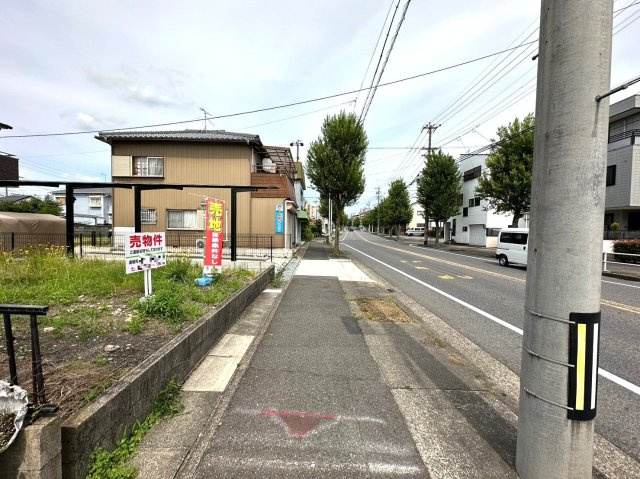 守山区高島町の前面道路含む現地写真|前面道路含む現地写真です