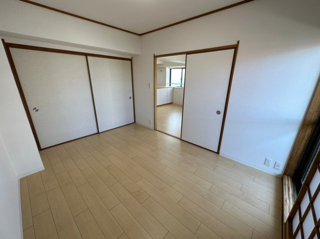 藤和シティコープ平和が丘の寝室|お掃除もラクチンなフローリングのお部屋です♪