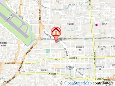 【地図】 | プロヴァンスガーデン Ａ棟