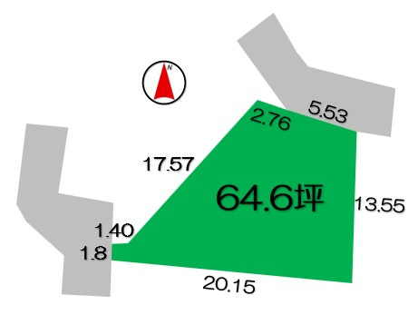 【土地図】 | 太田市西本町　土地