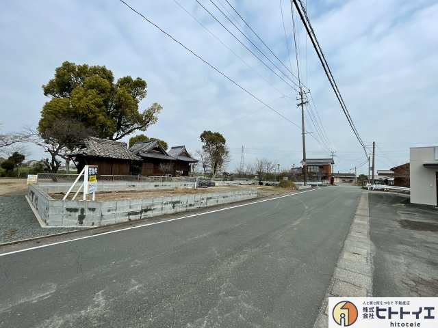 大川市大字中木室の売地の外観