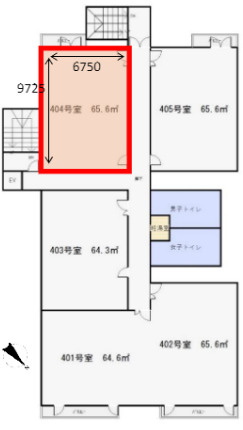 大津市馬場２丁目の店舗事務所の間取り