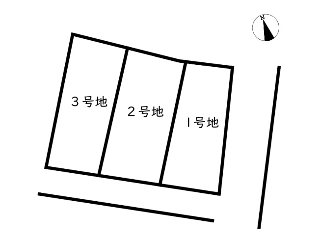 【区画図】 | 北平野Ⅳ／全3棟（未入居戸建）