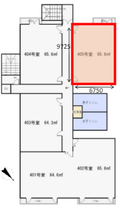 大津市馬場２丁目の店舗事務所の間取り
