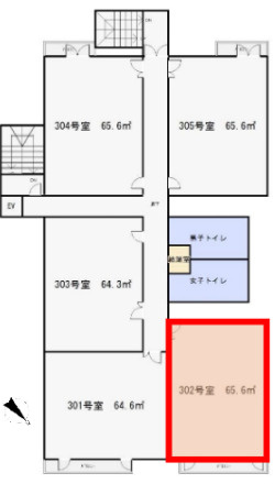大津市馬場２丁目の店舗事務所の間取り