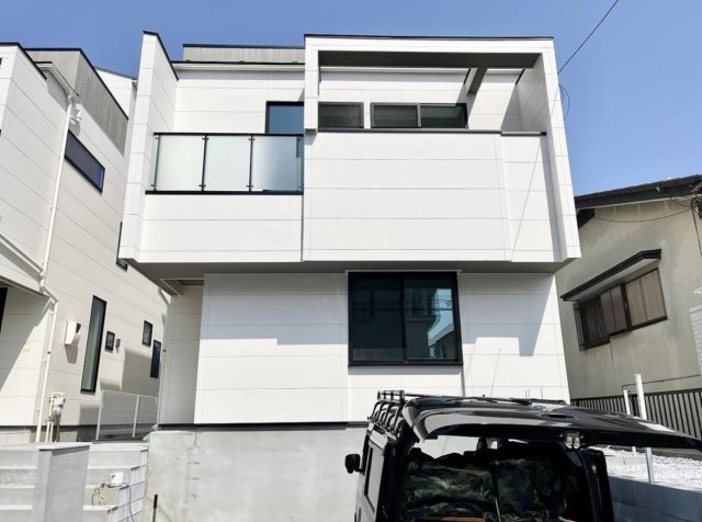 【成約】鎌倉市片瀬山 新築戸建ての外観