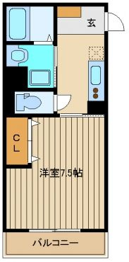 【間取り】 | エスポワールM