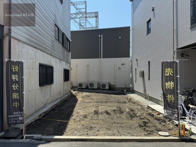 大阪市福島区鷺洲1丁目の前面道路含む現地写真