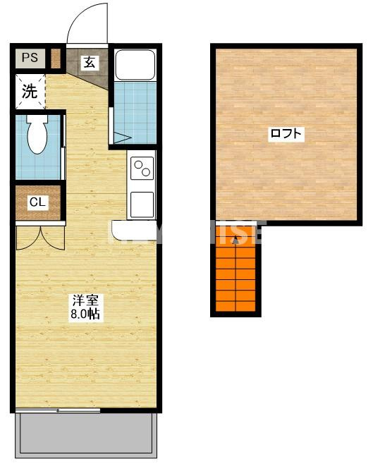 プレイス三原の間取り