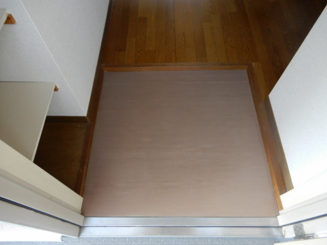 赤松コーポの玄関