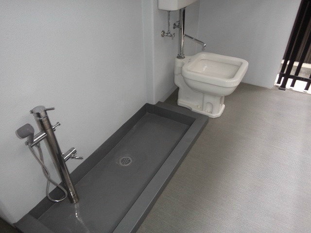 こちらでペットのシャンプー等が可能です♪