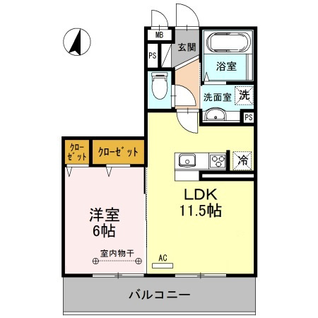 エミネンスⅢの間取り