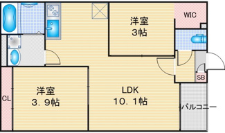 【間取り】 | REGALEST 東海通 | 略図の為、現状優先