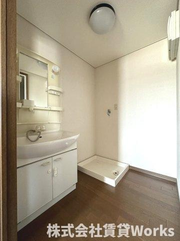 ル・モンド交成の洗面所|コンパクトで使いやすい洗面所