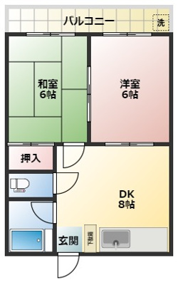 【静かな丘の上/スーパー近く】小矢部マンションの画像