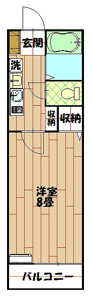 単身者様にオススメな間取りとなっております！