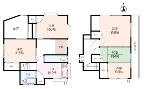 平作7丁目貸家の画像