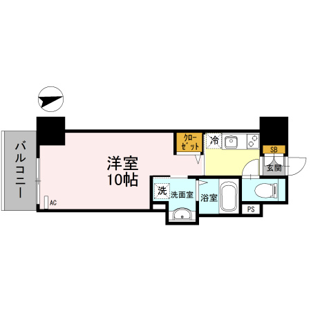 【間取り】 | D'TOWER城北