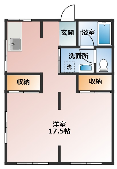 グリーンヒルズ小原台アパートの画像