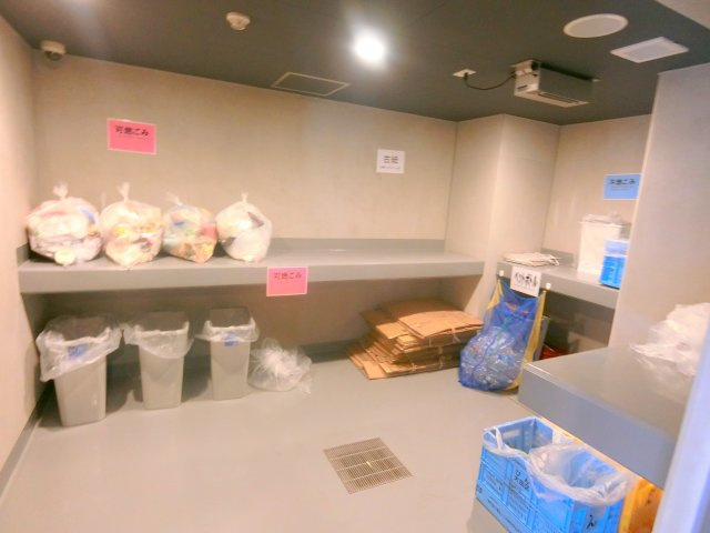 クロスレジデンス蒲田Ⅱのその他共用部分|曜日時間関係なくゴミ出し可能なゴミ捨て場！