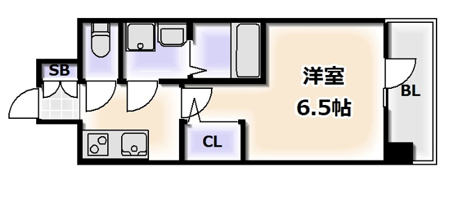 【間取り】 | エスリードレジデンス大阪難波