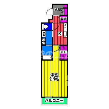 【間取り】 | ベルドミール美野島 | ベルドミール美野島の間取り