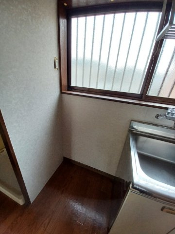 アルシェ桜沢のキッチン|冷蔵庫置場