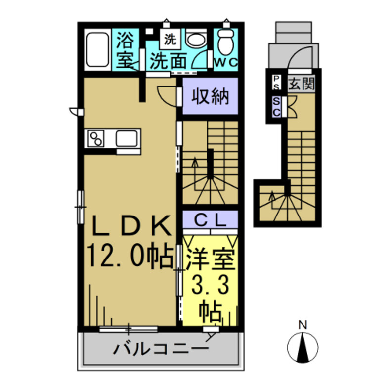 セレーノの間取り