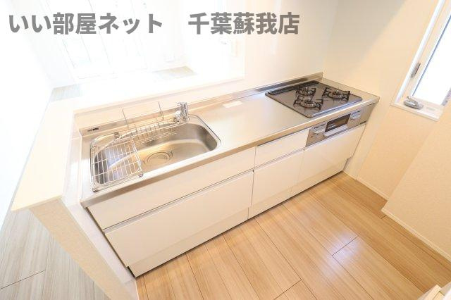 RESO・CALM（リゾ・カルム）のキッチン|コンパクトなキッチンで掃除もラクラク