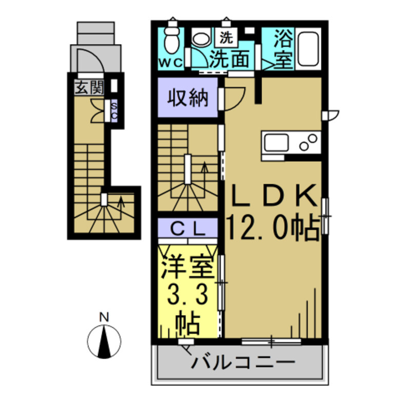 セレーノの間取り