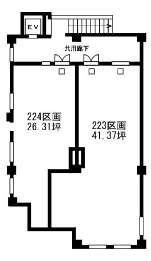 リーデンススクエア高幡不動の間取り