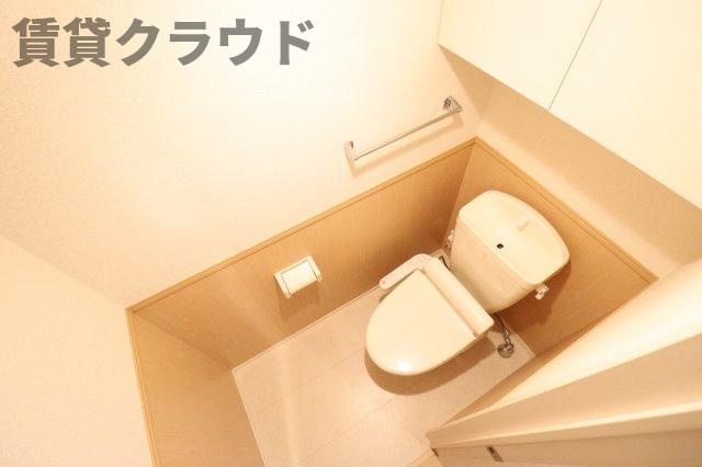 サウスヒルズ　Ⅰのトイレ|コンパクトで使いやすいトイレです