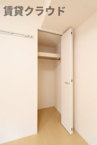 サウスヒルズ　Ⅰの収納|専用の収納スペースです