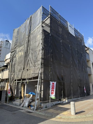 【前面道路含む現地写真】 | 琵琶町２丁目新築戸建