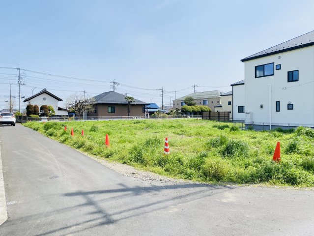 敷地面積７２坪　売地　川越市大袋新田の外観|現地（2024年4月）撮影