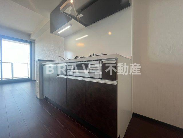 プレジオ九条のキッチン|きれいなキッチンです