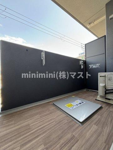 ワールドアイ大阪城EASTアドバンスのバルコニー