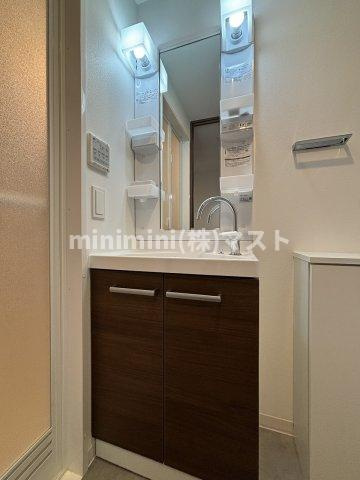 ワールドアイ大阪城EASTアドバンスの洗面所