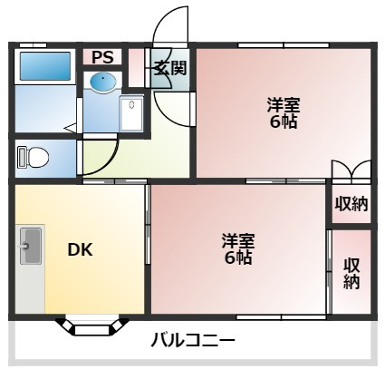 アバンサールプリモBの間取り